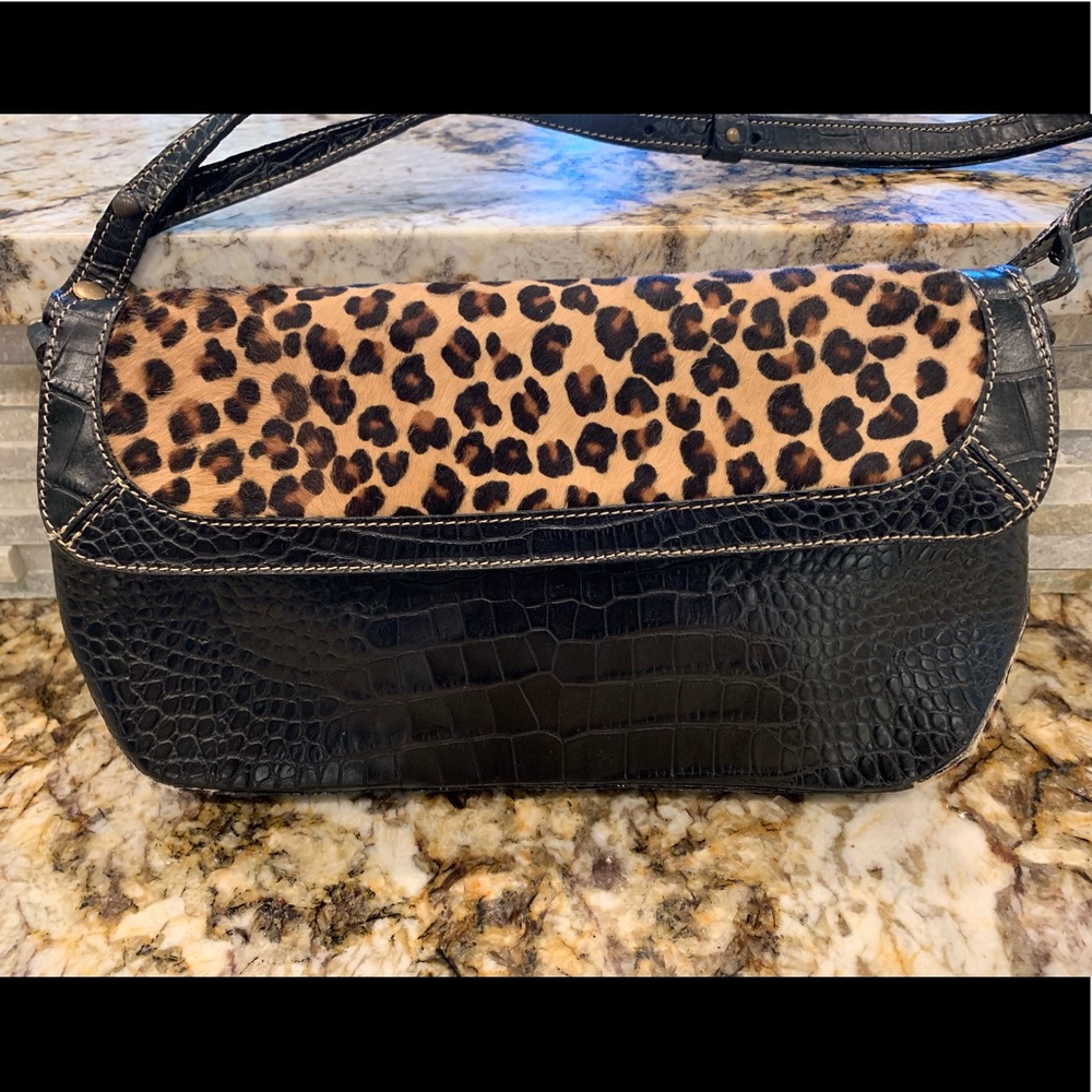 Brahmin Leopard print bag